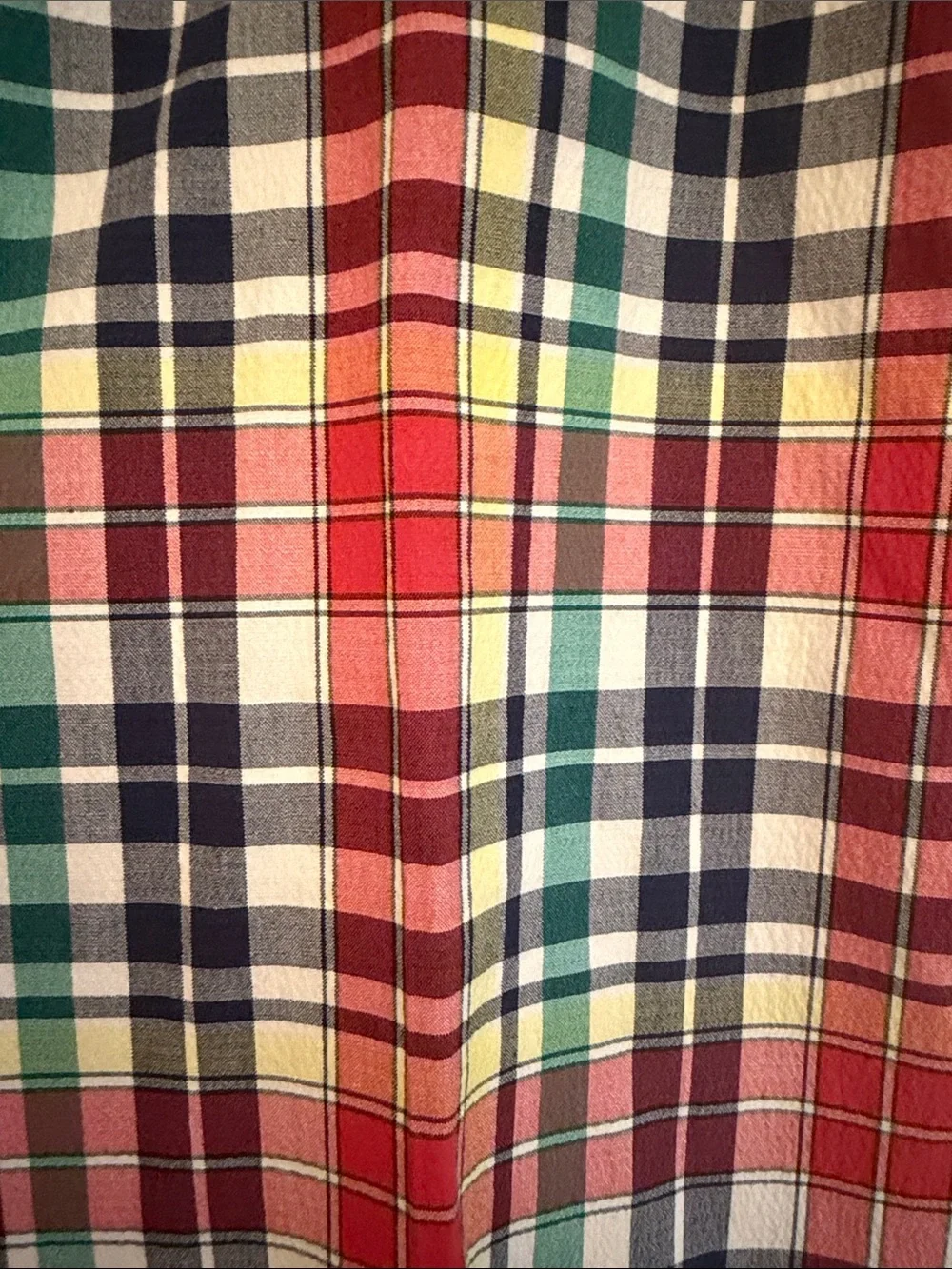 Men's Multi-Color Plaid Chinos - Casual Slim Fit
